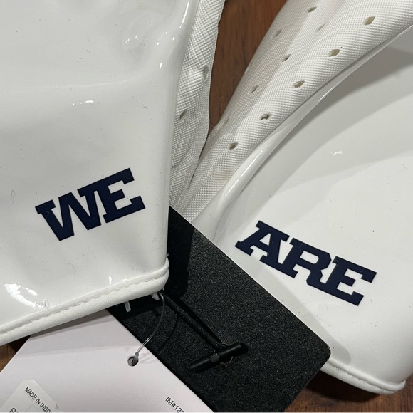 Nike Vapor Jet Football Gloves Penn State PE Size XXXL DX5274-112 - Picture 5 of 7